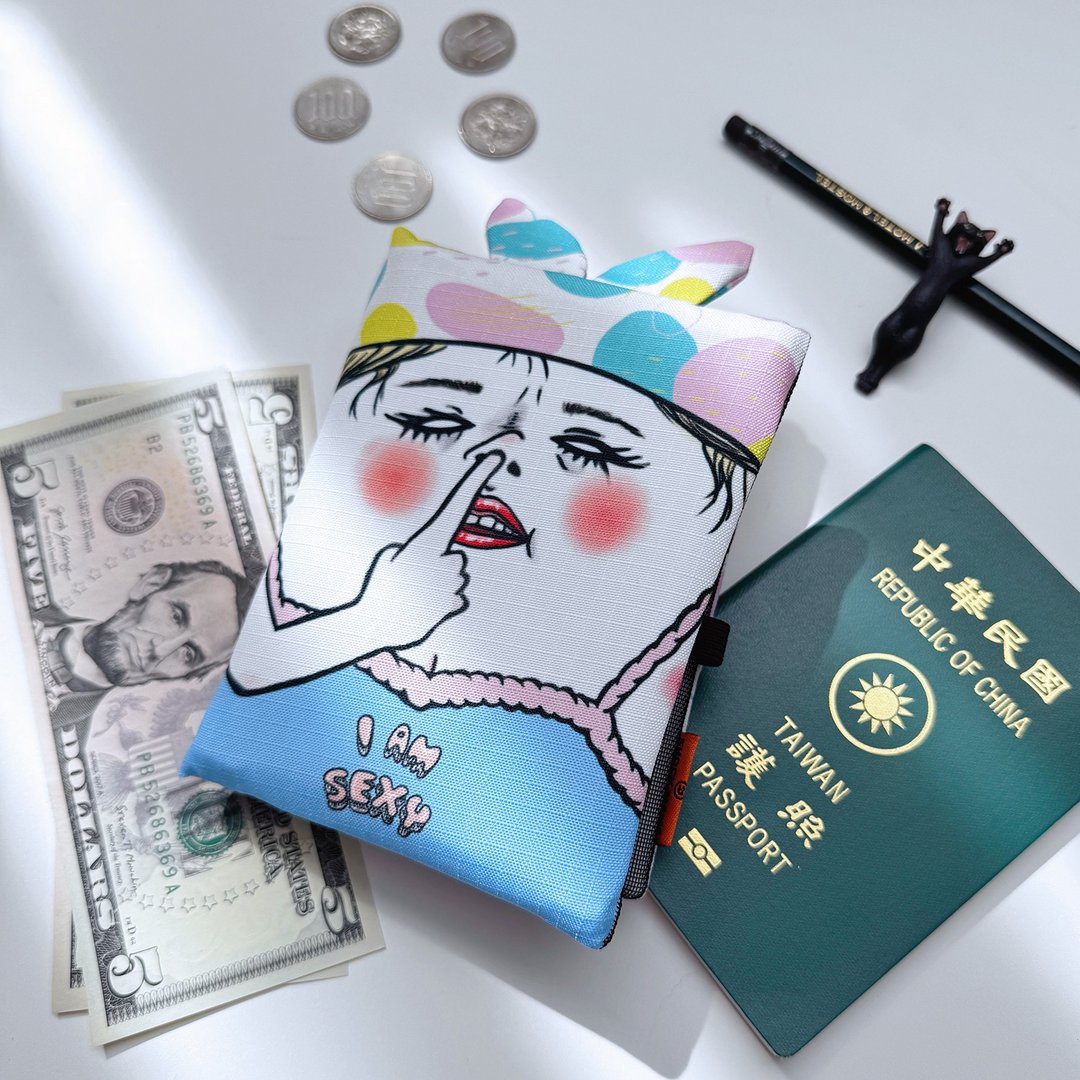 /NEW 拉链款/ I am sexy 护照套 防泼水 - 护照夹/护照套 - 防水材质 多色