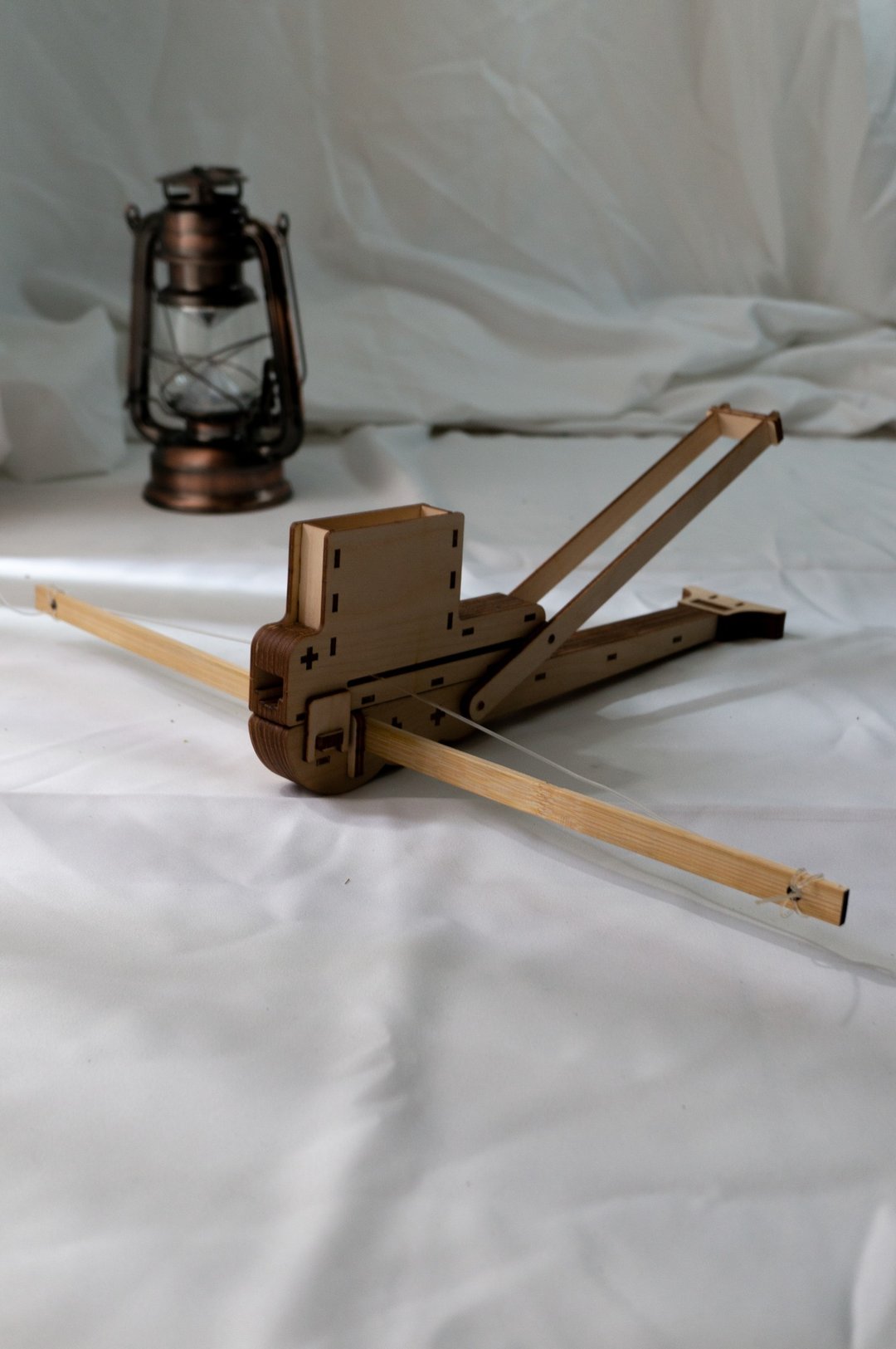 【典藏古兵器】诸葛连弩|展现力与美 复刻古兵器 弓箭 STEAM玩具 - 木工/竹艺/纸艺 - 木头 