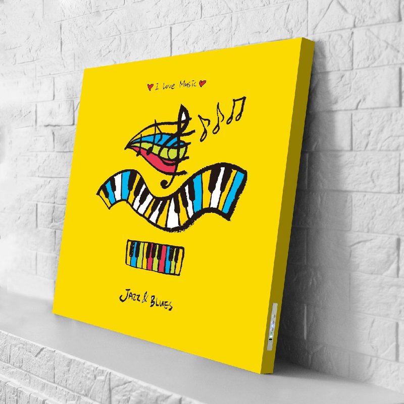 【日本 VisualSonic】蓝牙画布音箱- Jazz & Blues - 扩音器/喇叭 - 木头 多色