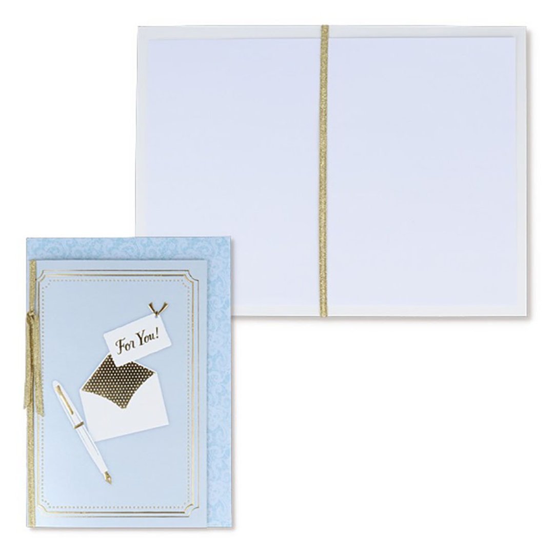 写封信给你【Hallmark-JP日本卡片 多用途】 - 卡片/明信片 - 纸 蓝色