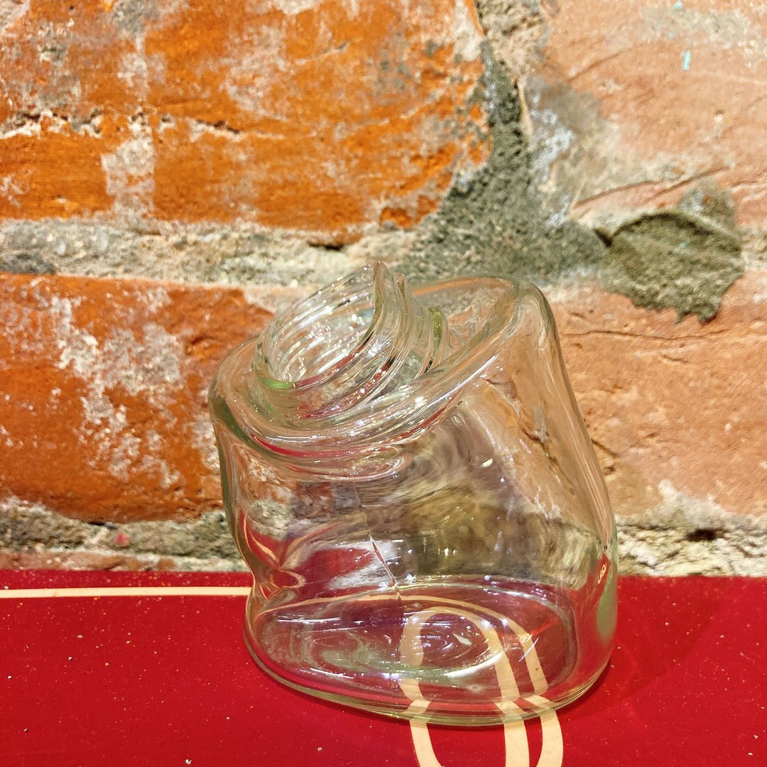 手工烧制歪七扭八创意小花瓶 花器 空气凤梨置放 - 花瓶/陶器 - 玻璃 