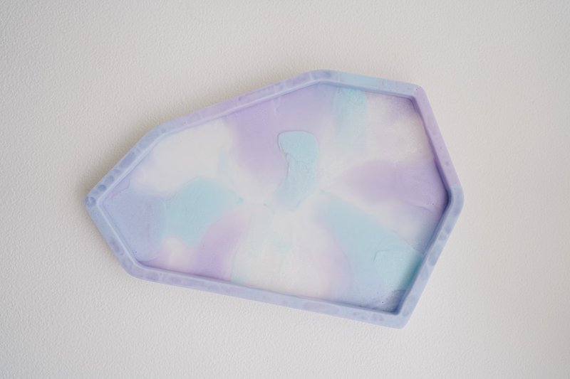 33Creations Resin art 钻瓷树脂 | 卡乐盘 | 七角 - 摆饰 - 树脂 紫色
