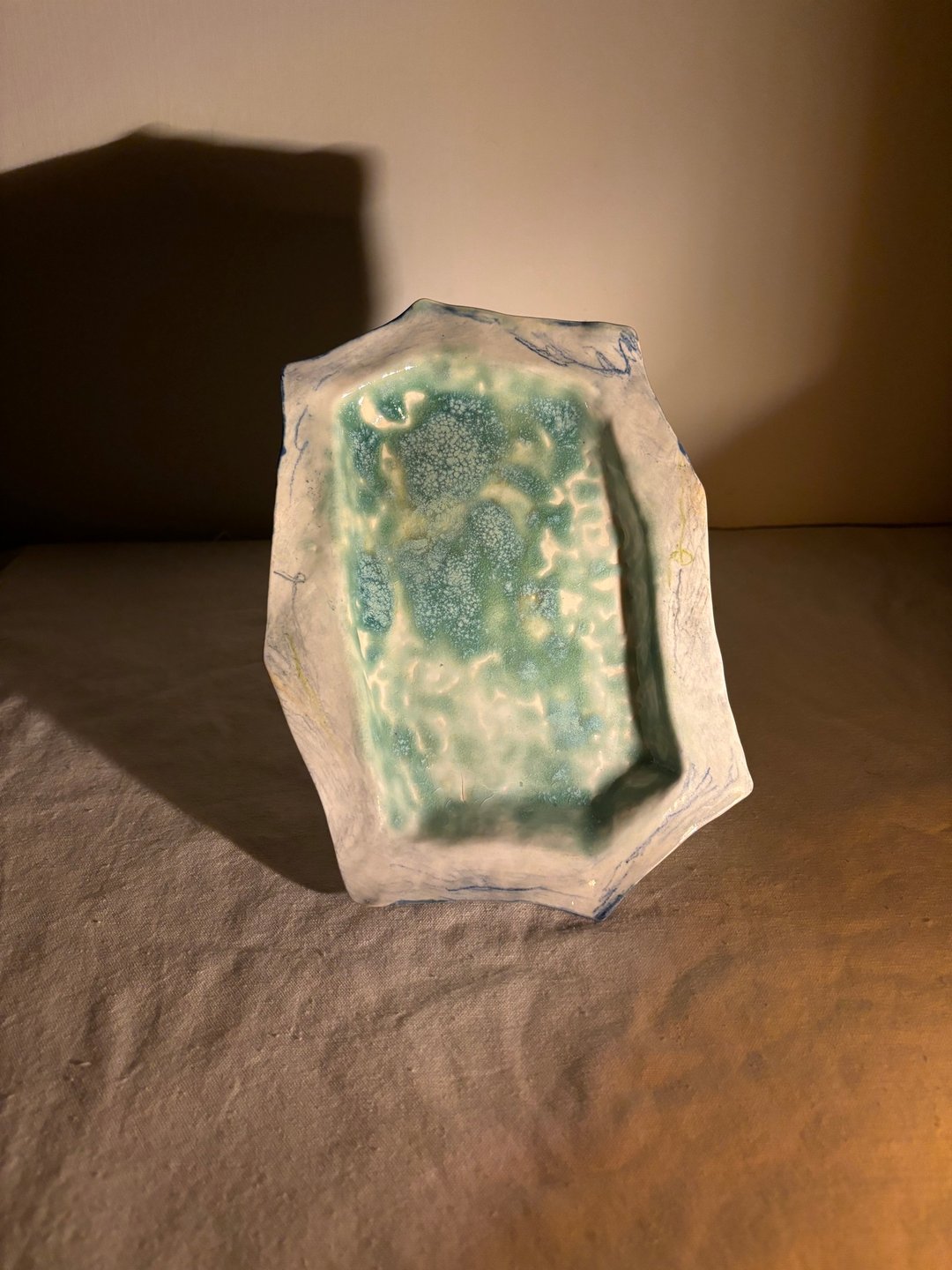 瓷盘-悠游于池中 - 盘子/餐盘/盘架 - 瓷 