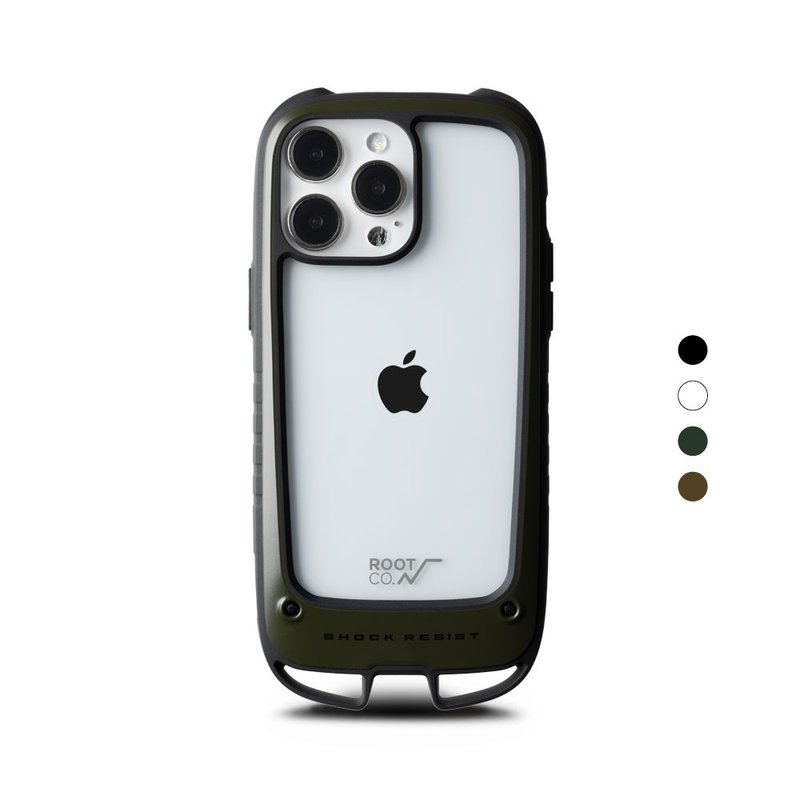 日本 ROOT CO. iPhone 14 Pro Max 双挂勾式防摔手机壳 - 手机壳/手机套 - 塑料 多色