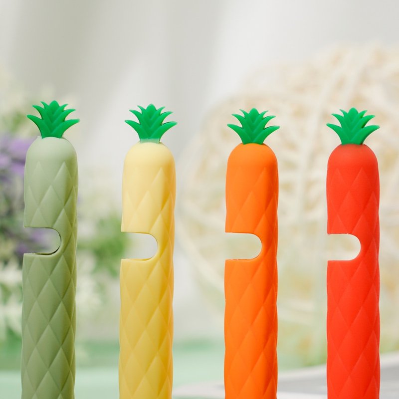 Apple Pencil 1代 硅胶保护套 - 水果凤梨款 - 其他 - 硅胶 多色