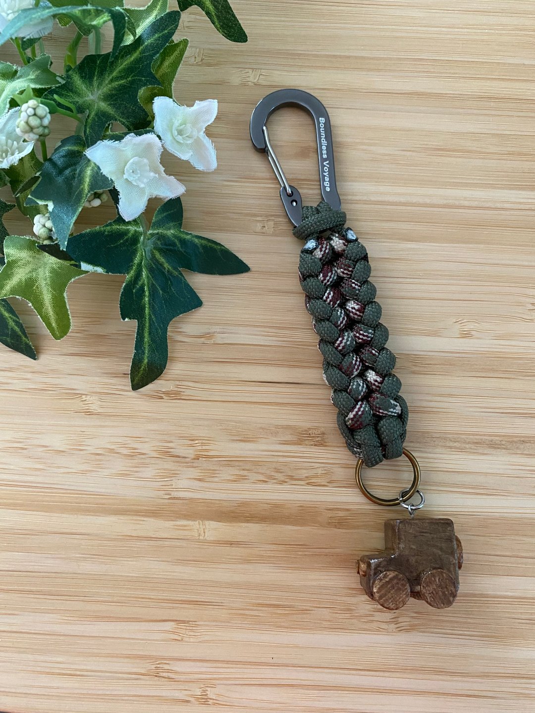 Paracord Keychain Keyring Paracord - 钥匙链/钥匙包 - 其他材质 
