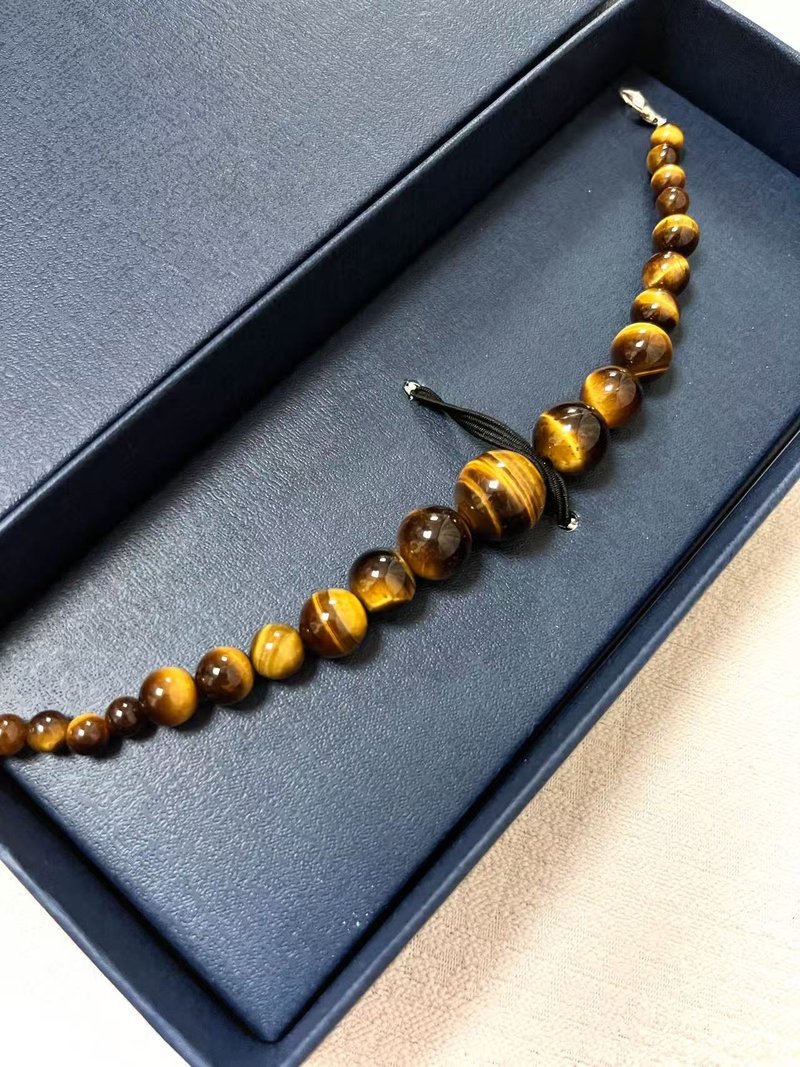 黄虎眼羽织纽 / 黄虎石羽织纽 / 全新羽织纽 / 男士和服配饰 - 皮带/腰带 - 半宝石 黄色