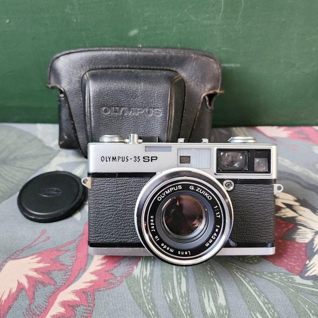 专业相机店  OLYMPUS 35SP 42mm F1.7 RF 底片相机 (保固 30 天) - 相机 - 其他金属 黑色