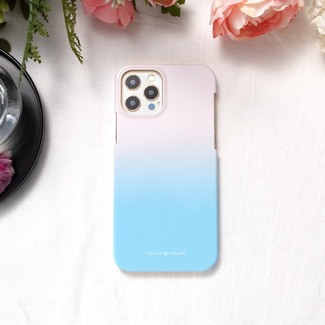 iPhone / Samsung 冰山粉彩 半包硬壳 手机壳【定制】 - 手机壳/手机套 - 塑料 蓝色