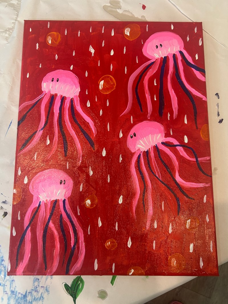 水母红 - 墙贴/壁贴 - 压克力 多色