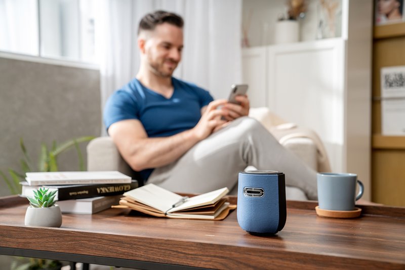 LUFT Mask  智慧型光触媒无耗材个人空气净化器 - 摆饰 - 塑料 蓝色