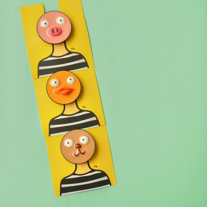 Animal Grip Holder - 手机座/防尘塞 - 树脂 