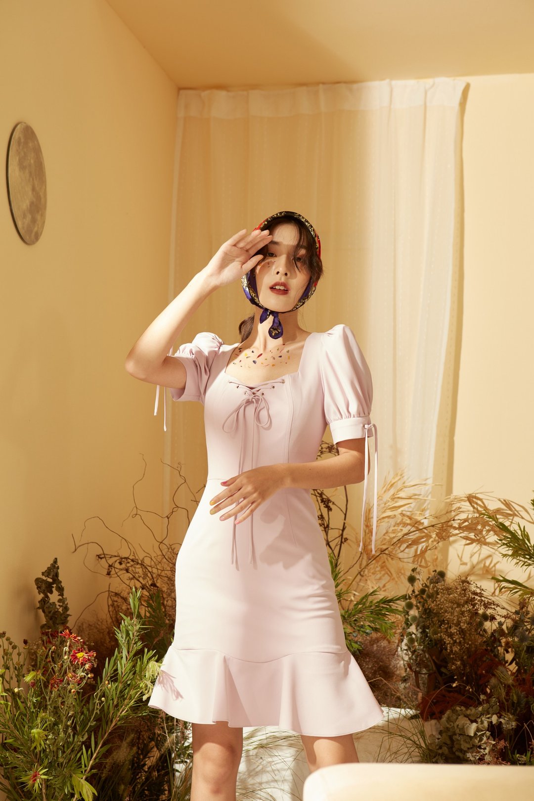 Exclusive Andrea dress - Pink for Pinkoi only - 洋装/连衣裙 - 其他材质 