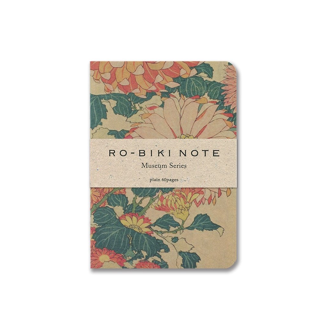RO-BIKI NOTE MUSEUM SERIES KIKU - 笔记本/手帐 - 纸 咖啡色