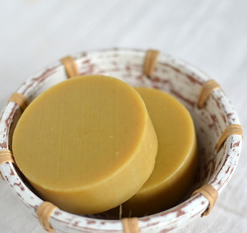 啤儿洗发皂｜啤酒皂/冷制手作皂/天然手工皂/沐浴皂/迷迭香精油/洗头.洗发皂/限量款 - 肥皂/手工皂 - 植物．花 黄色