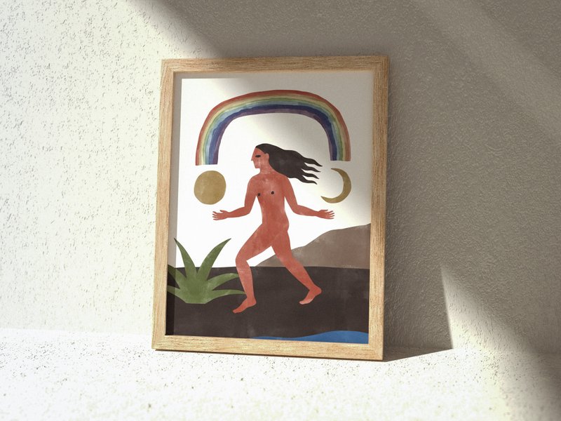 Arcoiris 彩虹 - 印刷画/海报 - 海报/装饰画/版画 - 纸 多色