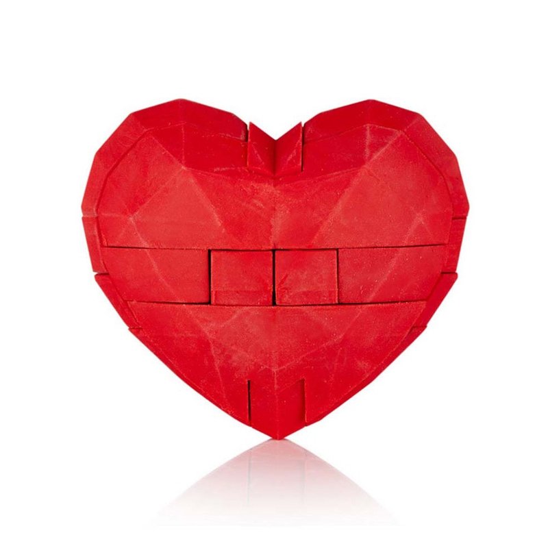 Mustard 橡皮擦益智拼图-爱心 - 其他 - 橡胶 