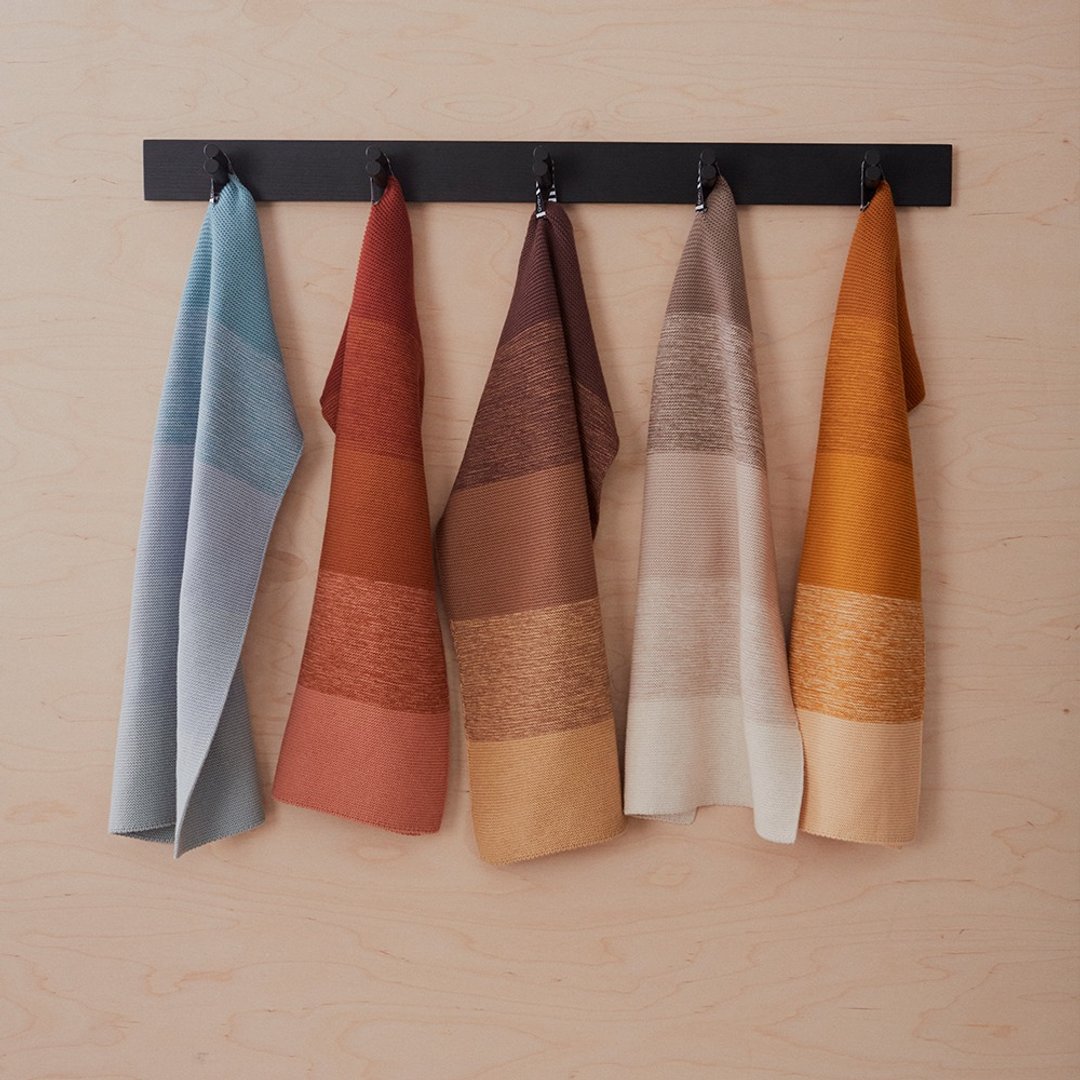 尼吉渐层有机棉小方巾 - 2入 - Brown / Clay - 厨房用具 - 棉 多色