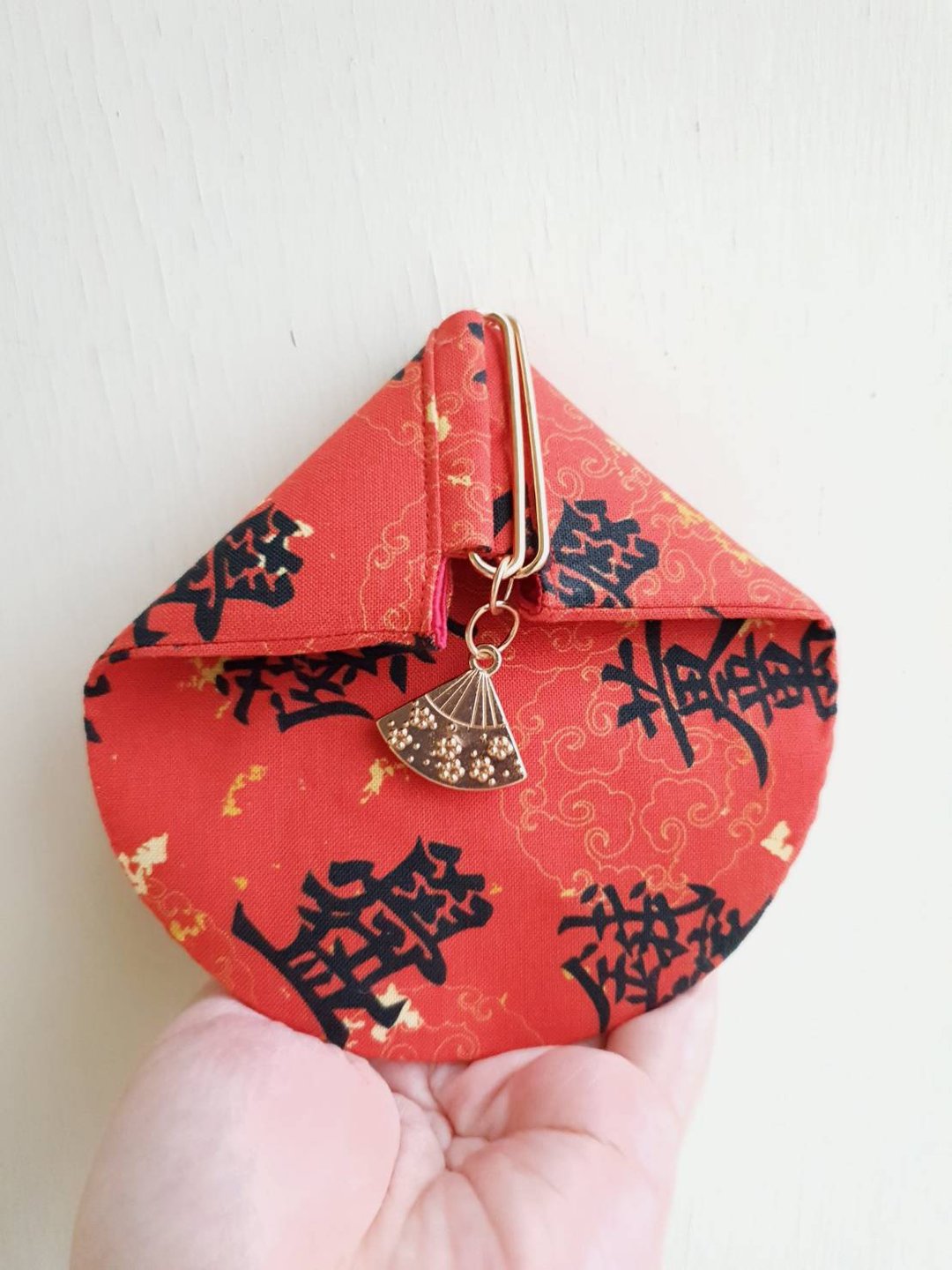 【Happy ox Year】牛年荷包红包袋–欢乐祥瑞 - 零钱包 - 棉 红色