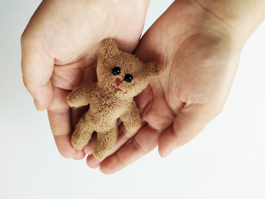 Memory Bear Pattern, Mini Doll Pattern, PDF, Digital, Teddy, Sewing Patterns - 编织/刺绣/羊毛毡/裁缝 - 其他材质 多色