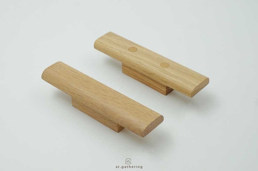 | 客订 | T系列 白橡木 25cm 正面锁 - 摆饰 - 木头 