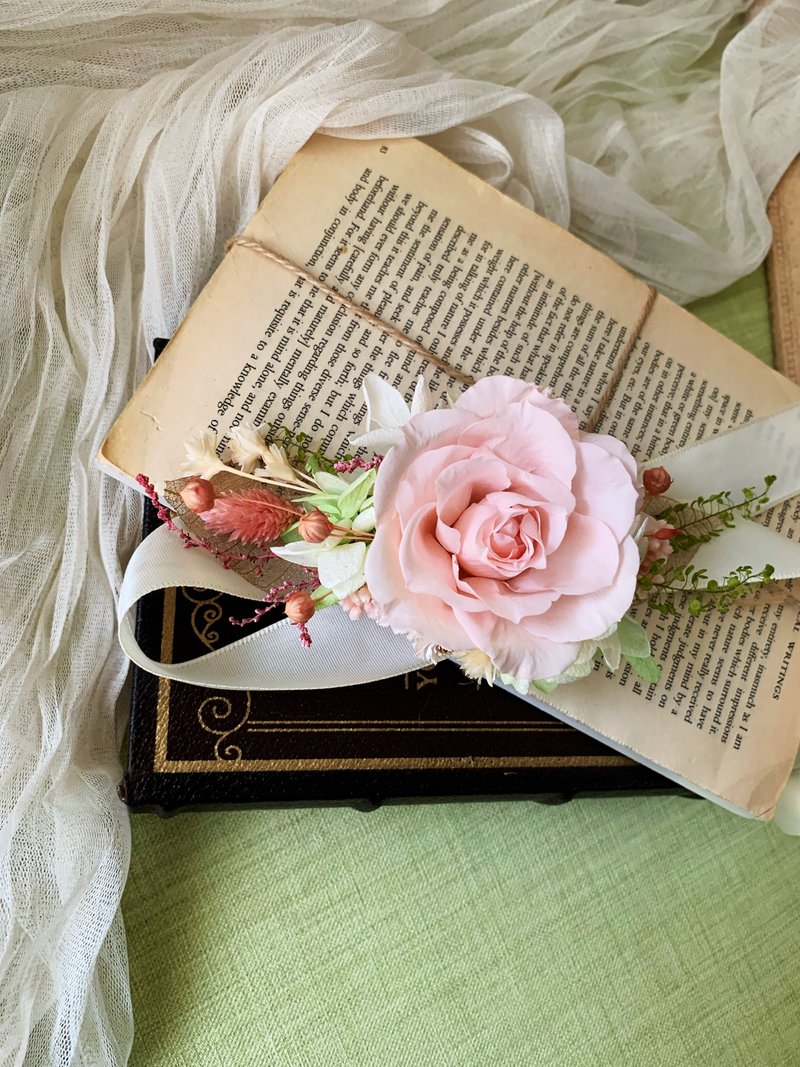 *我是我* 手腕花 永生手腕花 婚礼手腕花 定制手腕花 婚礼饰品 - 胸花/手腕花 - 植物．花 多色