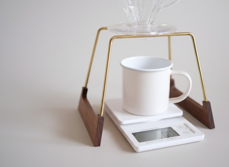 黑胡桃木手冲架 - 咖啡壶/周边 - 木头 咖啡色