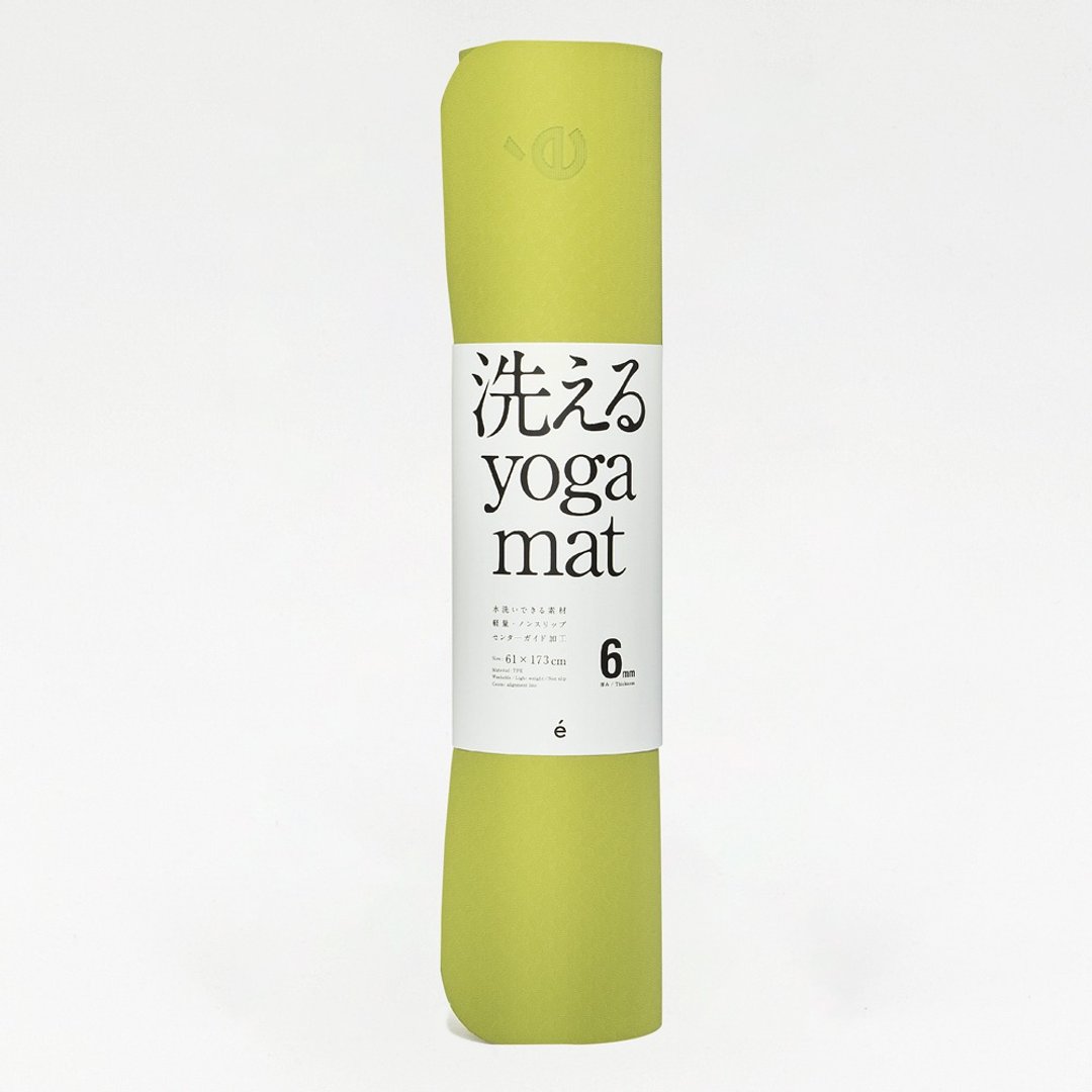 Erugam好洗瑜珈垫6mm 环保瑜珈器材 运动用品 瑜伽垫 礼物 - 瑜珈垫 - 橡胶 绿色