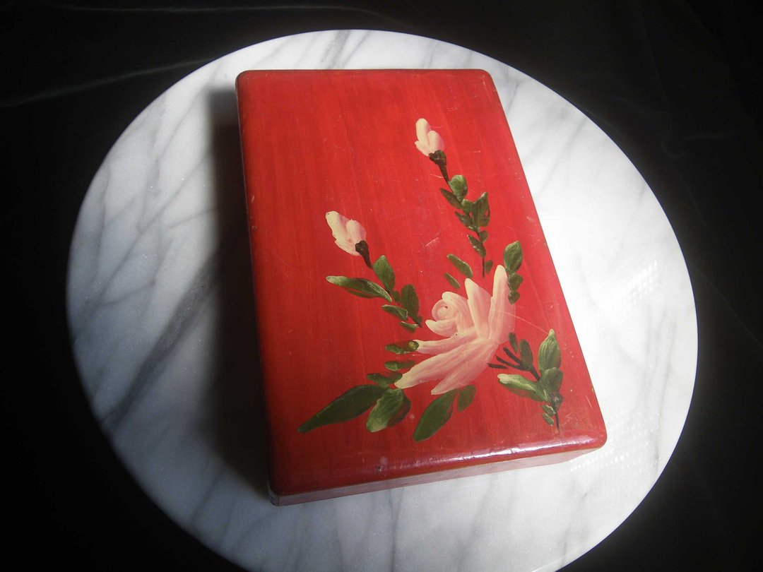 【老时光 OLD-TIME】早期二手日本漆器收藏木盒 - 收纳用品 - 其他材质 