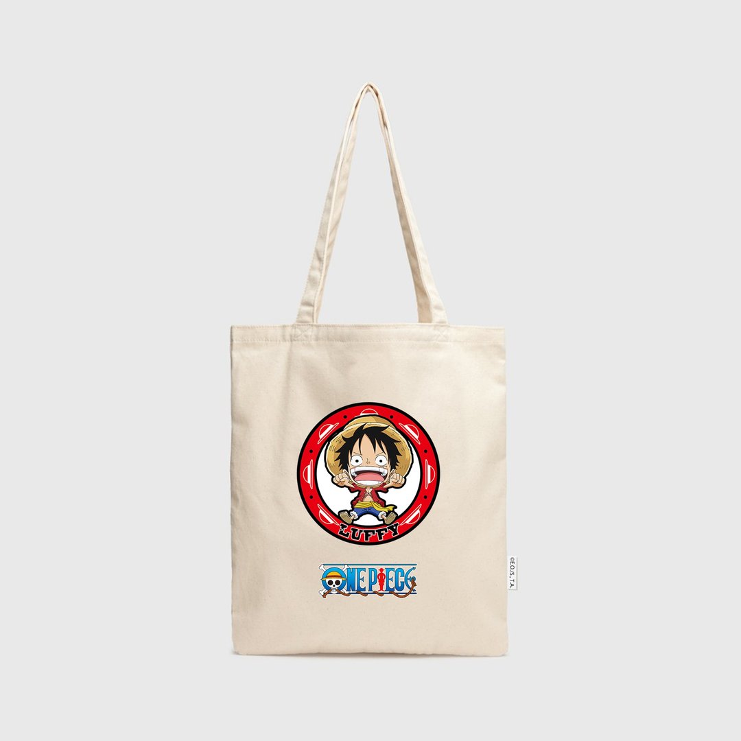 【ONE PIECE】海贼王官方授权周边产品 SD-B手提袋 和之国帆布袋 - 手提包/手提袋 - 环保材料 多色