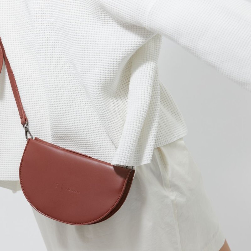 RUST BRAND / SADDLE - MAROON - 其他 - 人造皮革 红色