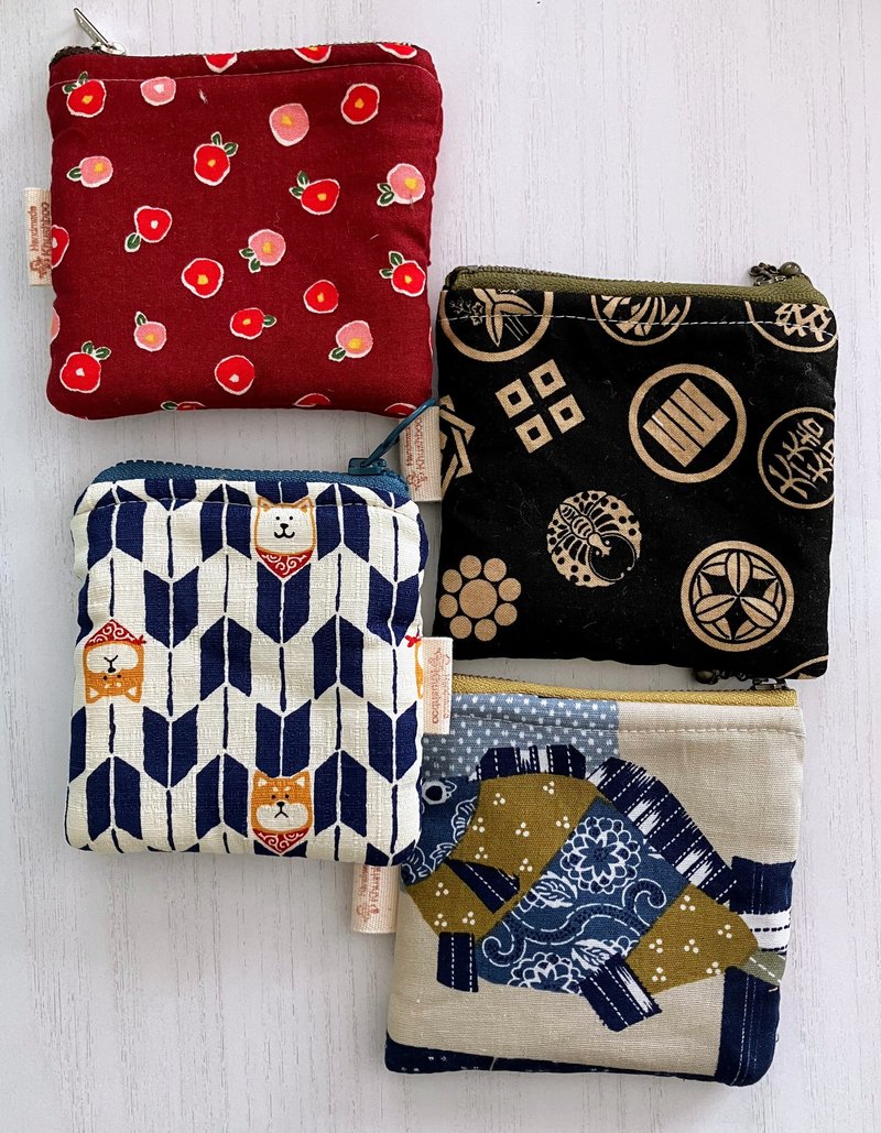 日本产面料零钱包 - 零钱包 - 棉．麻 