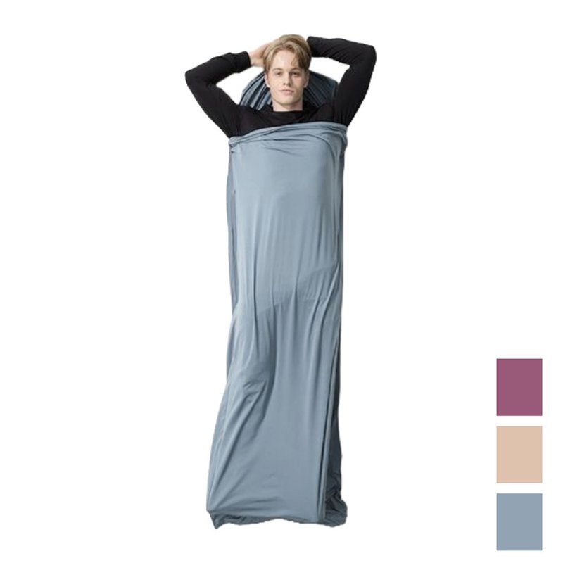 【Wildland 荒野】轻能量纤维亲肤保暖睡袋-内套 W2682 - 露营用品 - 聚酯纤维 多色