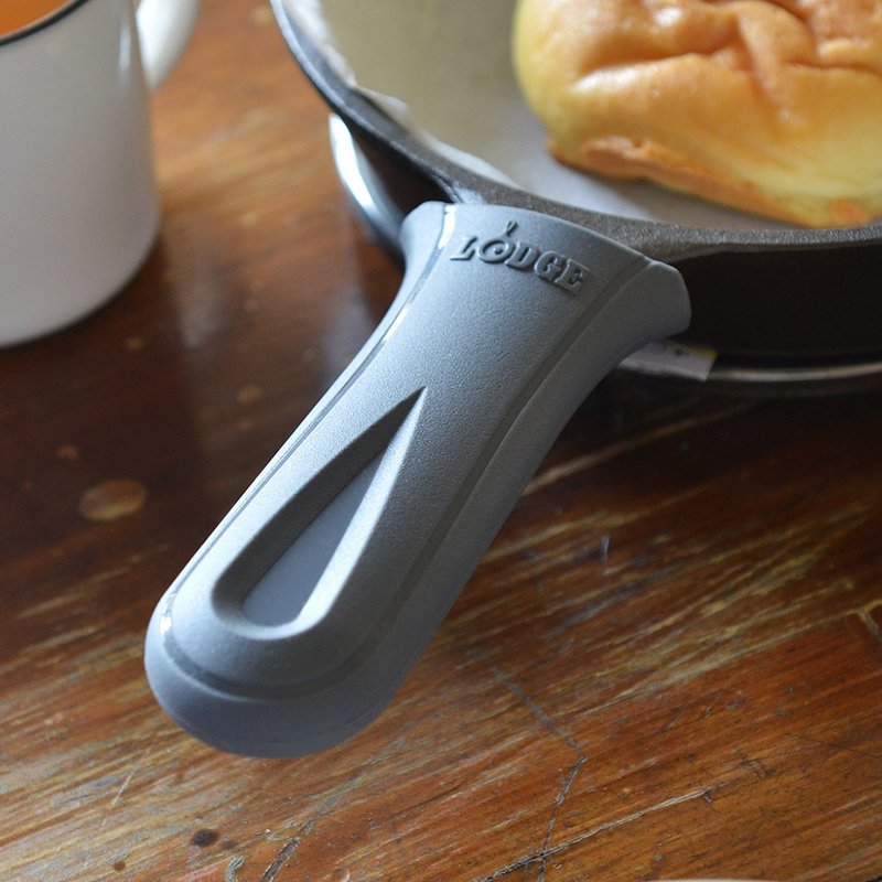 美国LODGE Deluxe 铸铁锅专用硅胶锅柄隔热套-多色可选 - 厨房用具 - 硅胶 红色