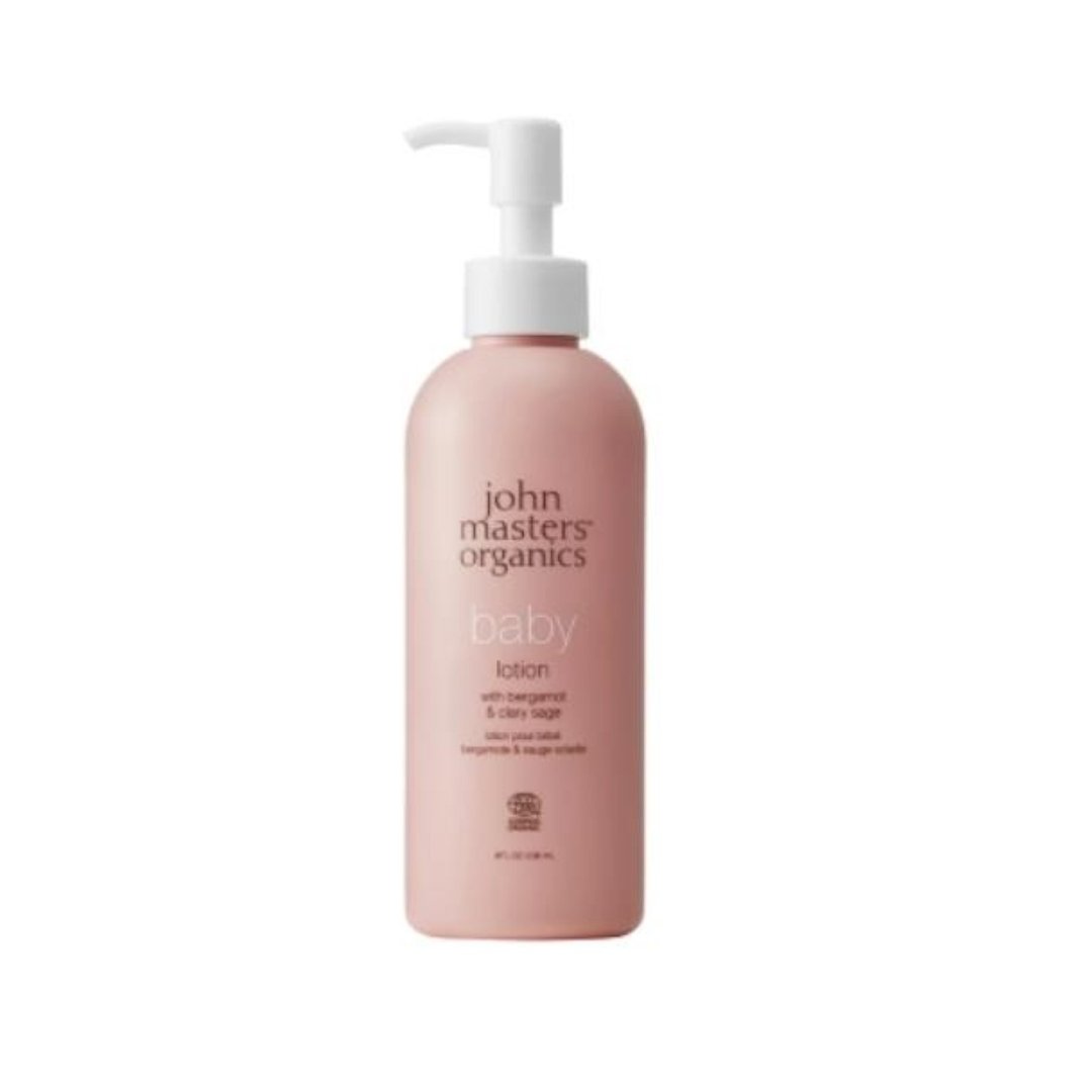 John Masters Organics 佛手柑鼠尾草婴儿乳液 236ml - 身体护肤/按摩油 - 其他材质 