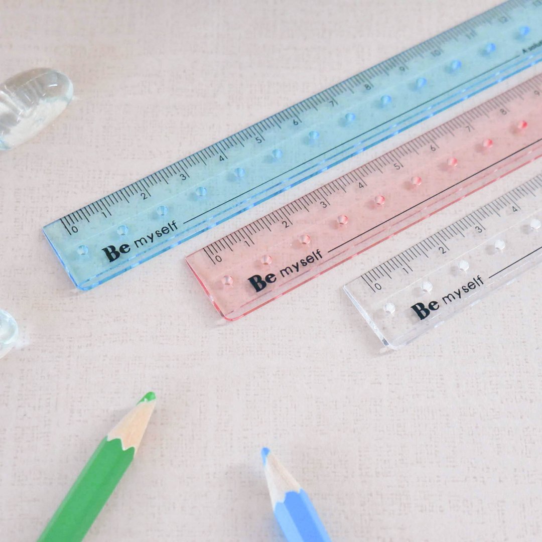 Be Myself - 定规尺(15cm)。JR-59 - 其他 - 塑料 