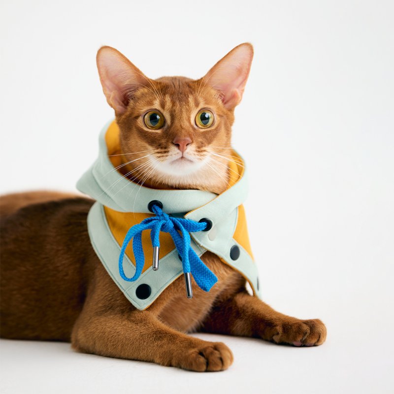 【 VERVVE 】Sundae 宠物连帽披肩 - 衣/帽 - 其他材质 