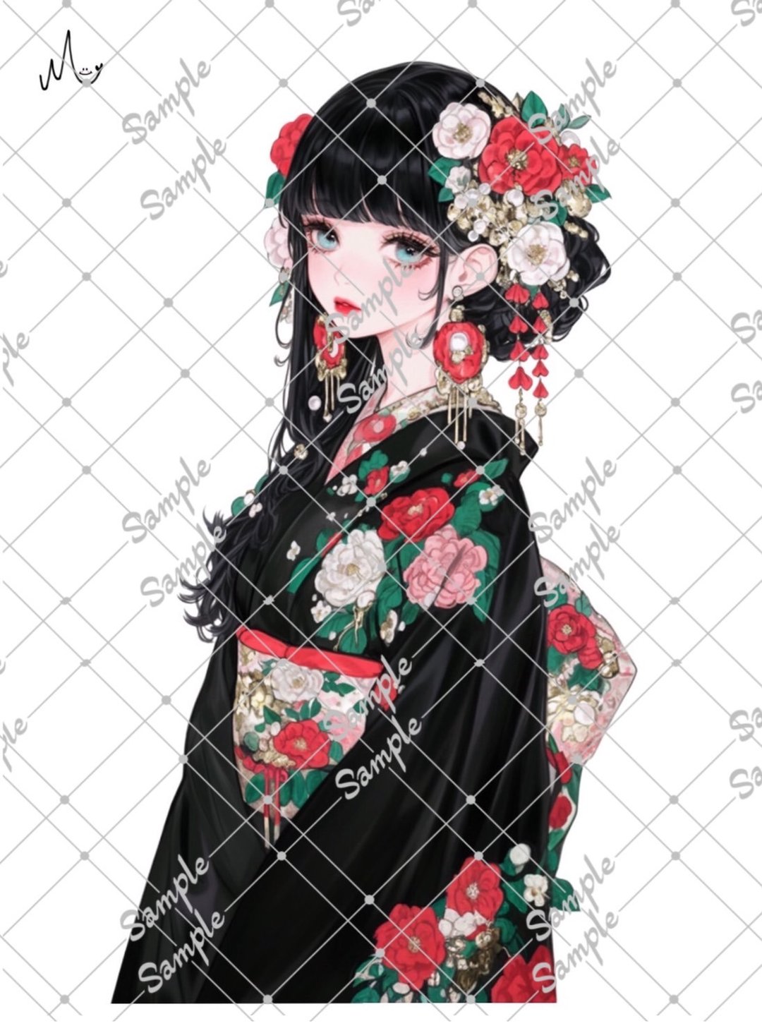 原创人物贴纸 11月新品 - 贴纸 - 纸 