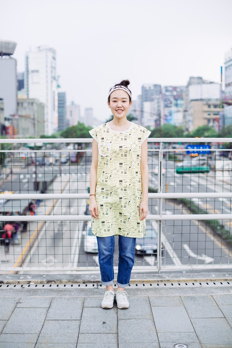 ＋＋我的日常生活洋装＋＋ - 洋装/连衣裙 - 其他材质 黄色