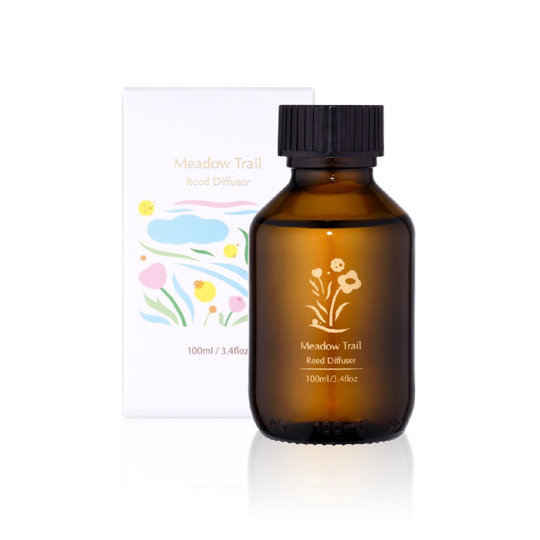 清恬小径扩香瓶 100ml－蕉甜花香 木质奶香 恬静 温柔 安抚焦虑 - 香薰/精油/线香 - 精油 