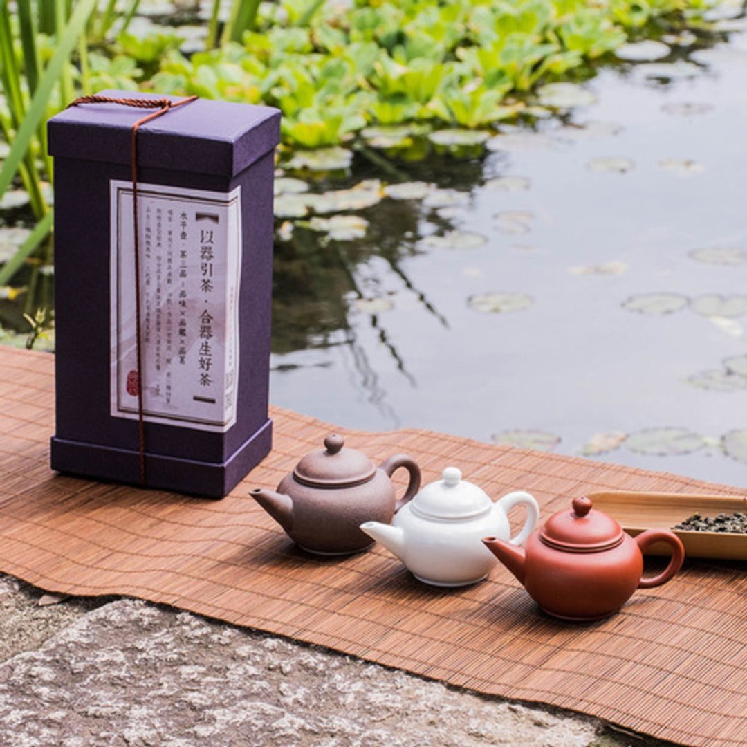陶作坊│水平壶 茶三品组 - 酒杯/酒器 - 其他材质 