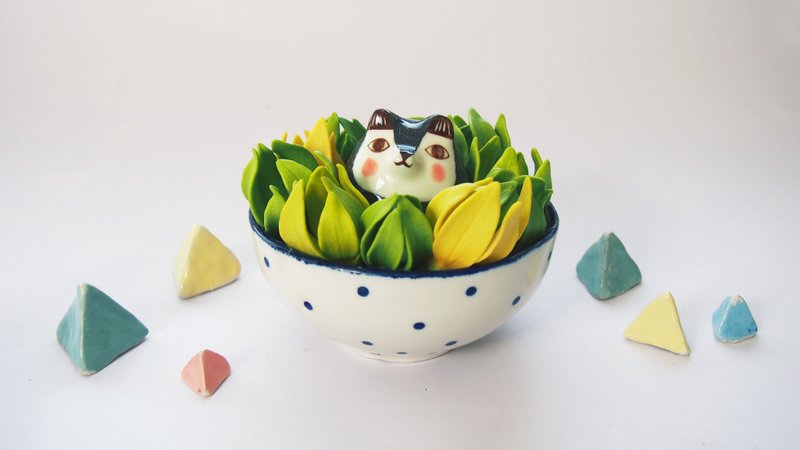Bear Pot  l ceramics l May&Clay Ceramics Studio - 植栽/盆栽 - 陶 多色