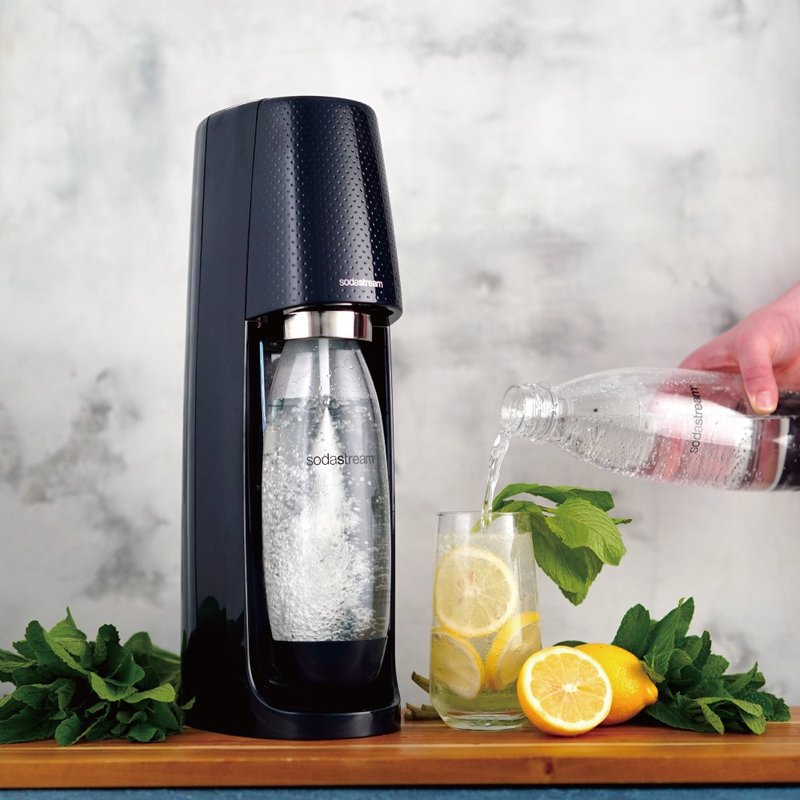 时尚风自动扣瓶气泡水机Spirit-黑 - 厨房家电 - 其他金属 黑色