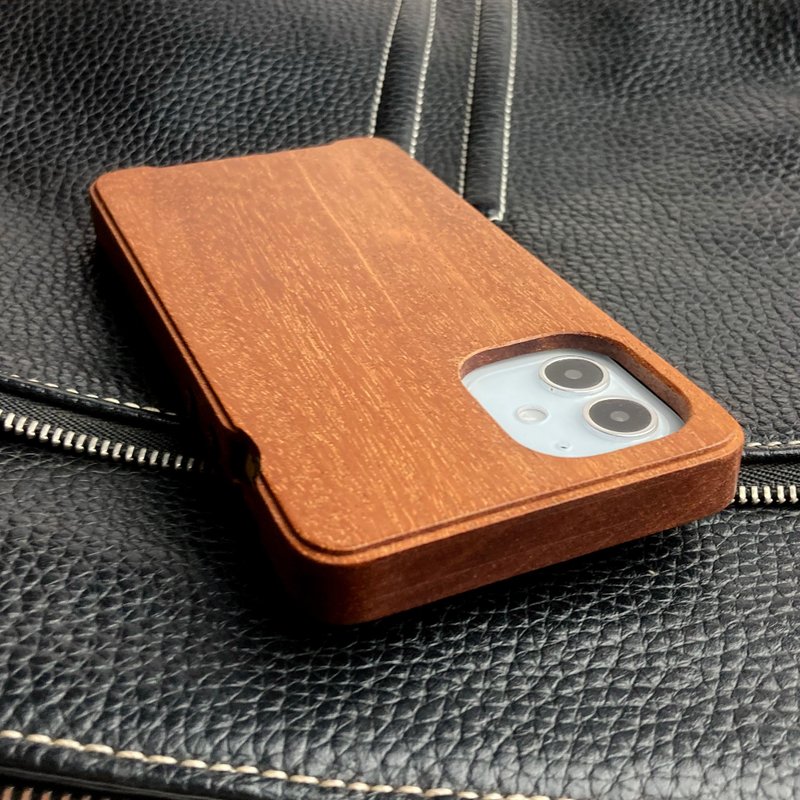 [Made to order] Achievements and secure support Wooden case for iPhone 12 mini - 手机壳/手机套 - 木头 