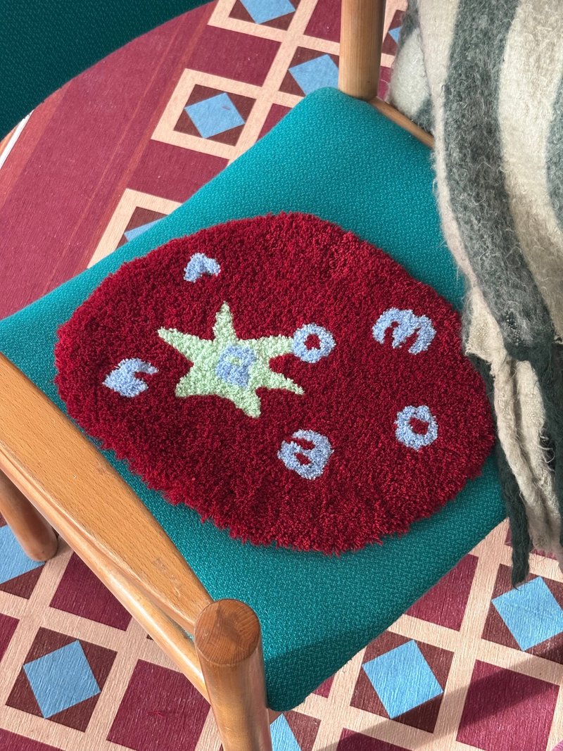 椅子地毯 番茄 / naproom - 摆饰 - 压克力 