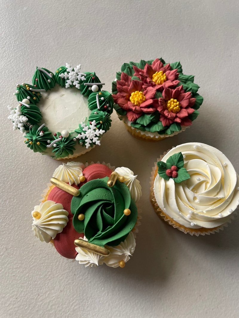 圣诞节 杯子蛋糕 外烩甜点 铄甜点 甜点 定制化 造型杯子蛋糕 - 蛋糕/甜点 - 新鲜食材 