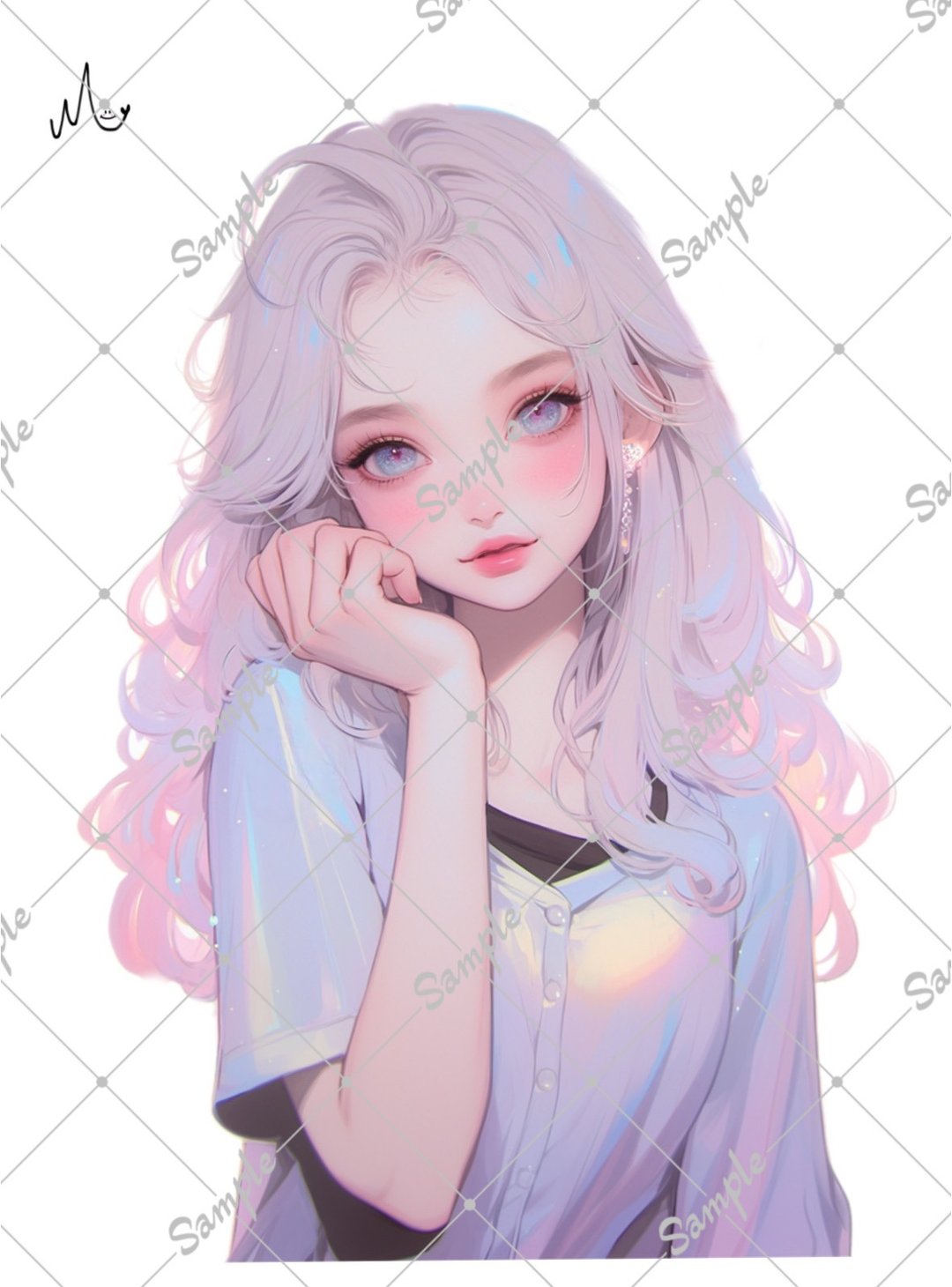 原创人物贴纸 - 贴纸 - 纸 