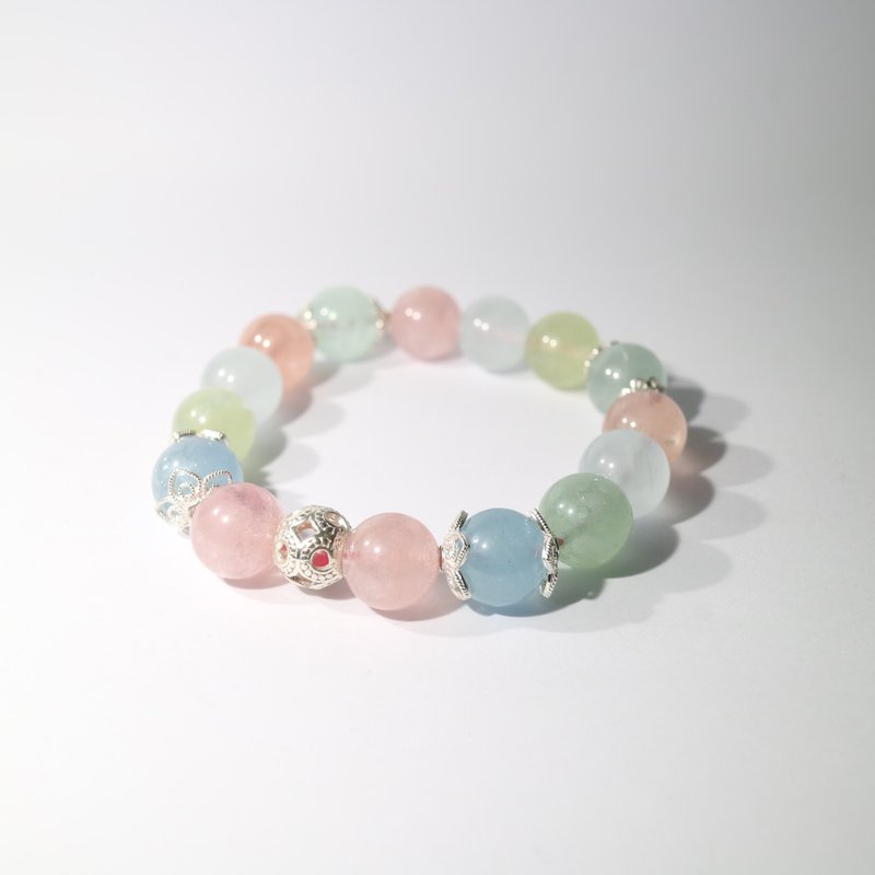 摩根石石纯银手环 - 手链/手环 - 宝石 多色