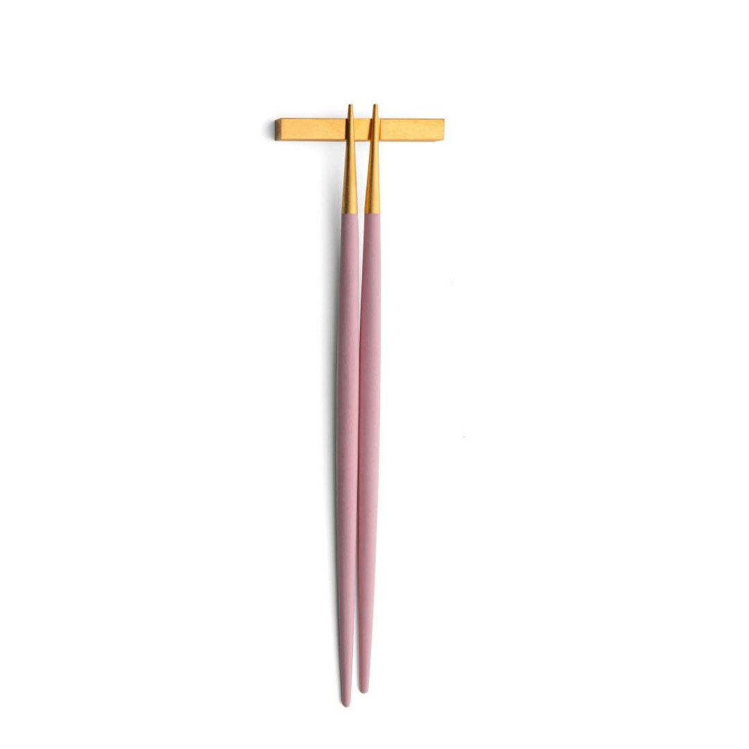 葡萄牙 Cutipol | GOA /  粉红金 22CM  筷组 - 餐刀/叉/匙组合 - 不锈钢 粉红色