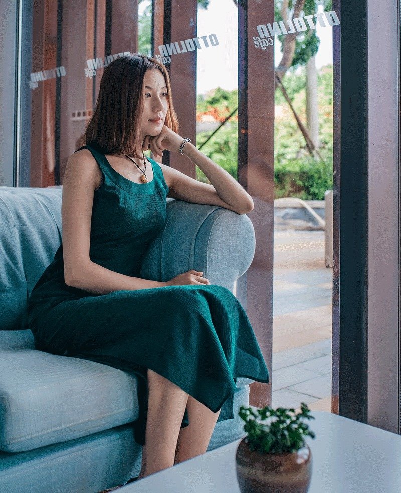 余音 A0020 - 洋装/连衣裙 - 丝．绢 